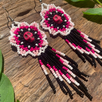 BEADED EARRINGS