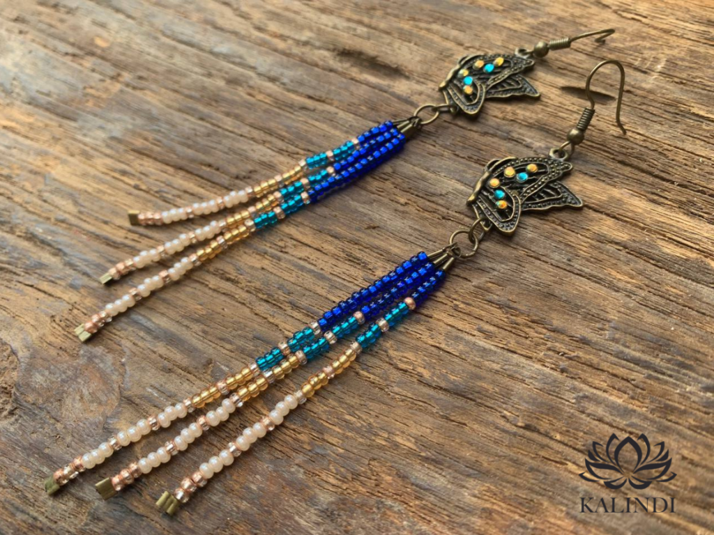 beaded earrings