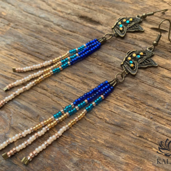 beaded earrings