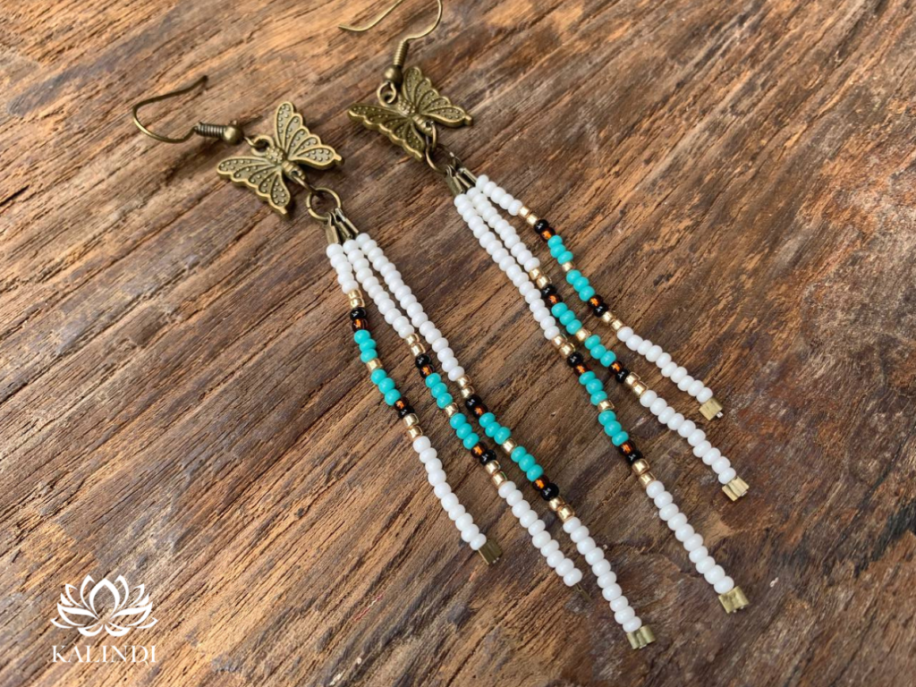 seed bead earrings