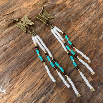 seed bead earrings