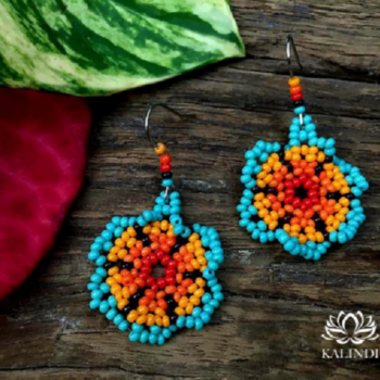 beaded earrings