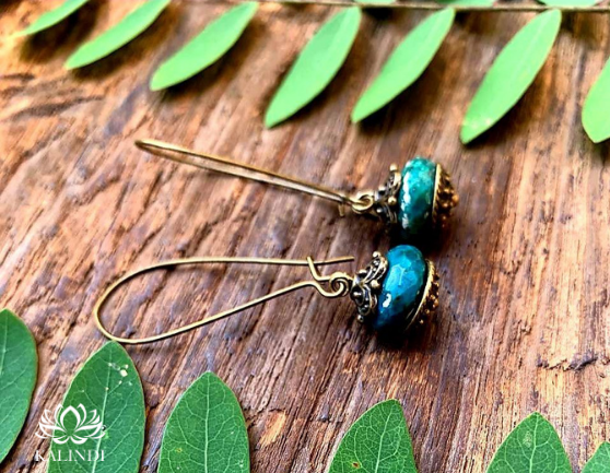 Chrysocolla Earrings