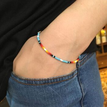 light blue simple bracelet 