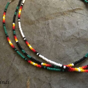 Native American Style seed beaded Necklace