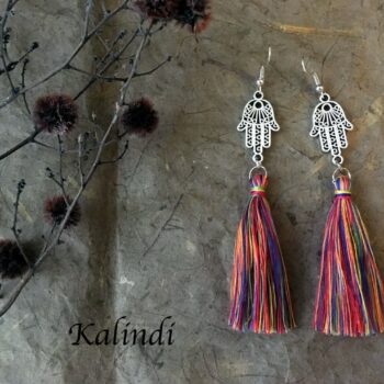 HANDMADE THAI STYLE TASSEL EARRINGS