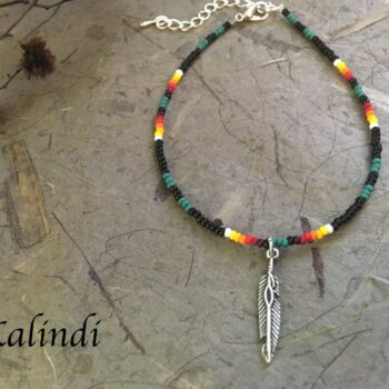 Anklet in Native American style