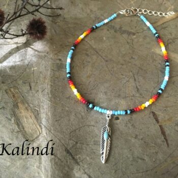 ANKLET IN NATIVE AMERICAN STYLE