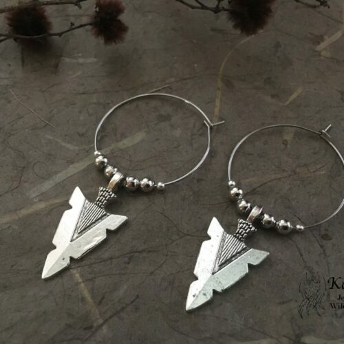 Handmade Earrings Arrowheads