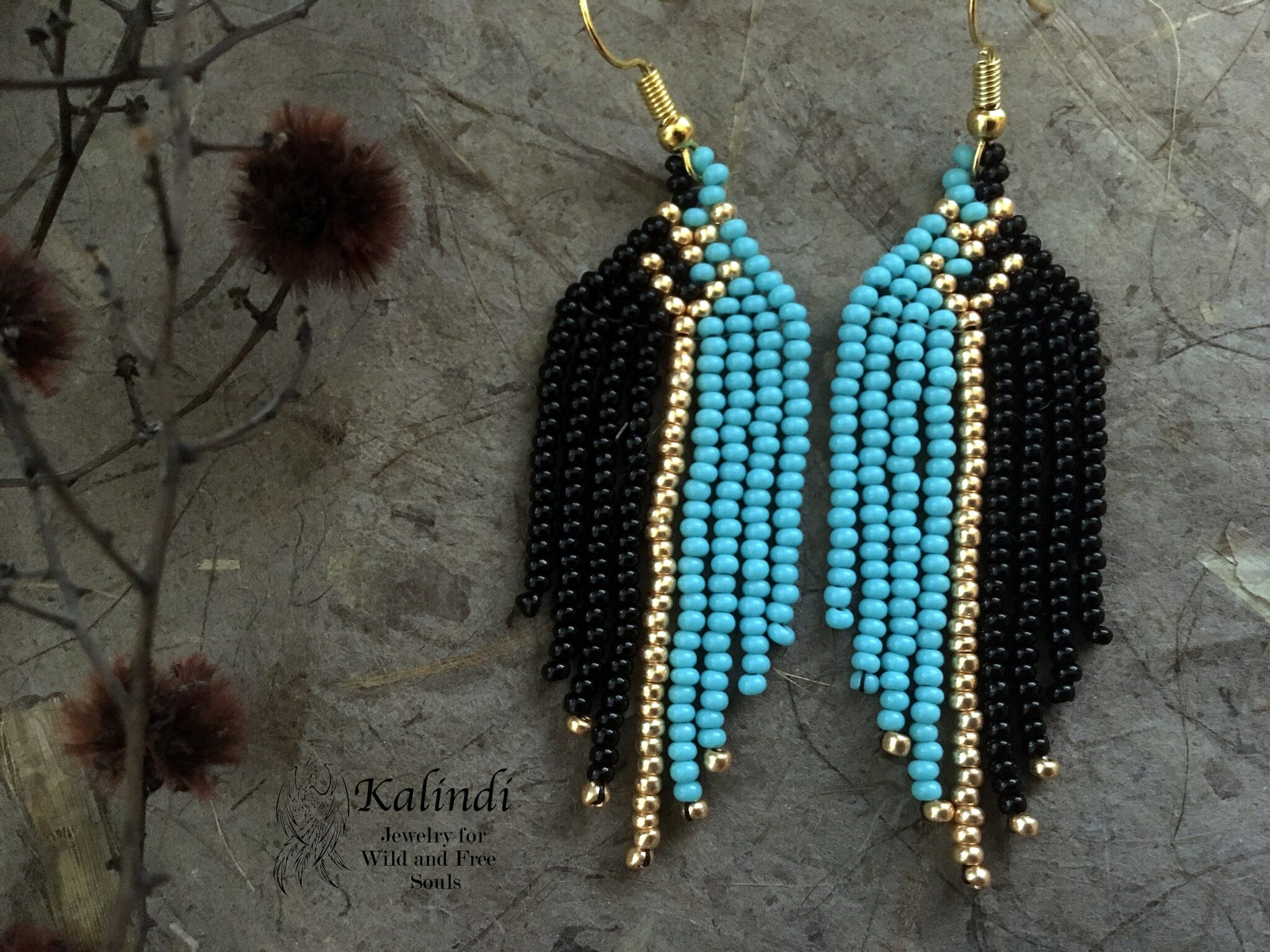 HANDMADE BEADED EARRINGS