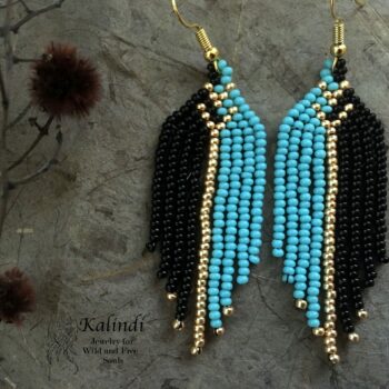 HANDMADE BEADED EARRINGS