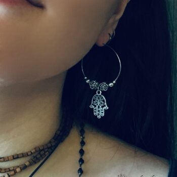 Hamsa Earrings