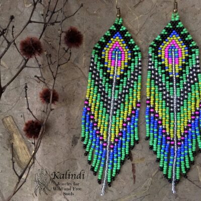 HANDMADE BEADED EARRINGS