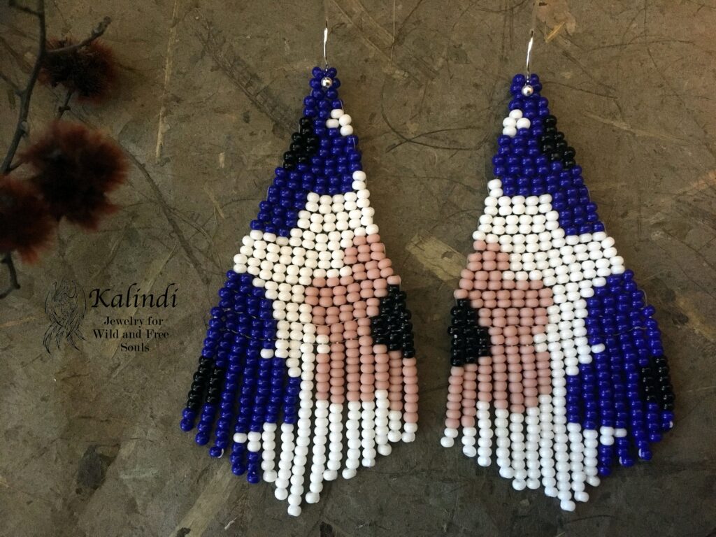 HANDMADE BEADED EARRINGS