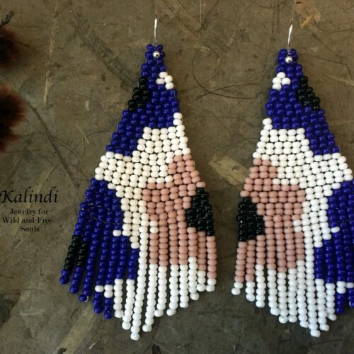 HANDMADE BEADED EARRINGS