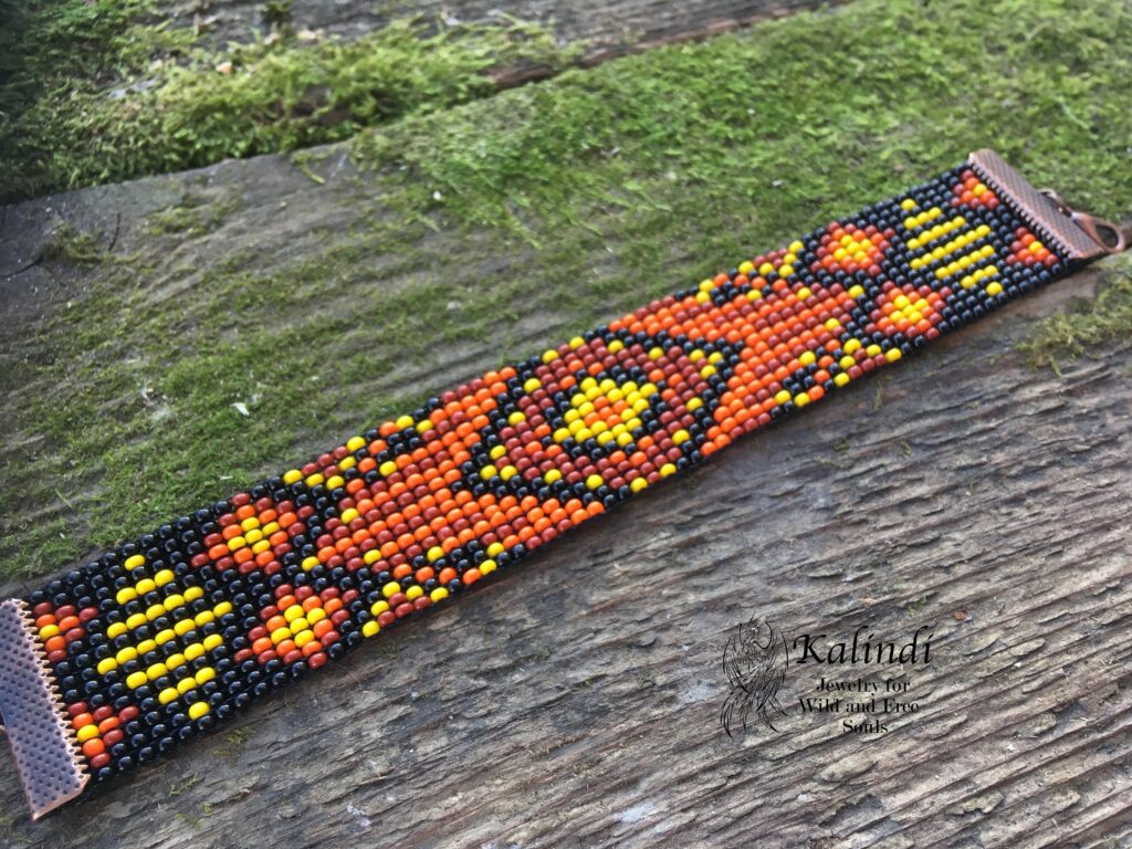 Ethnic Beaded Bracelet