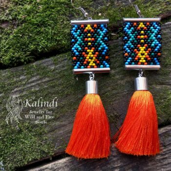 HANDMADE BEADED EARRINGS