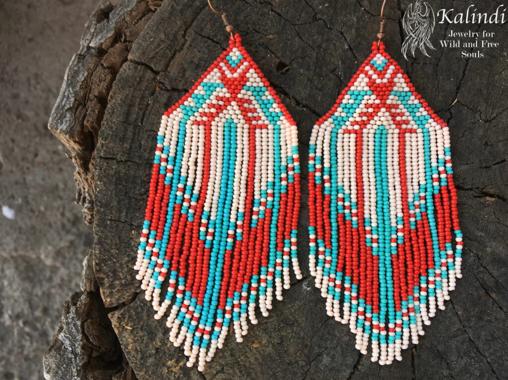 Handmade Beaded Earrings