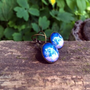 Handmade Galaxy Earrings