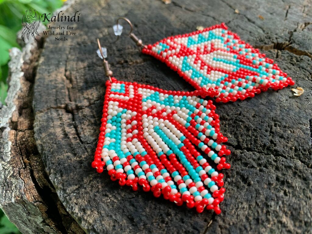 Handmade Beaded Earrings