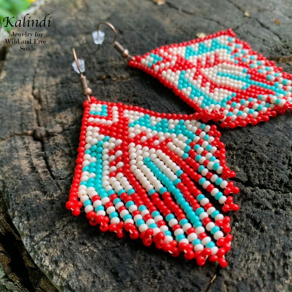 Handmade Beaded Earrings