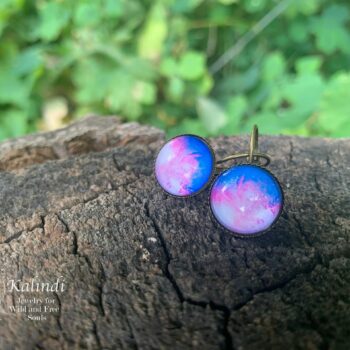 HANDMADE GALAXY EARRINGS