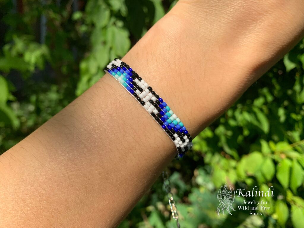 Seed Bead Loom Bracelet