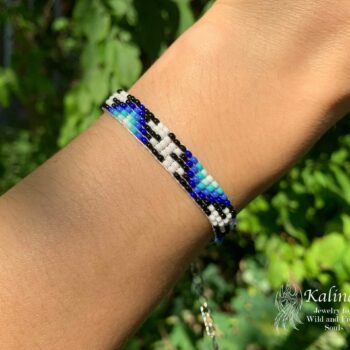 Seed Bead Loom Bracelet