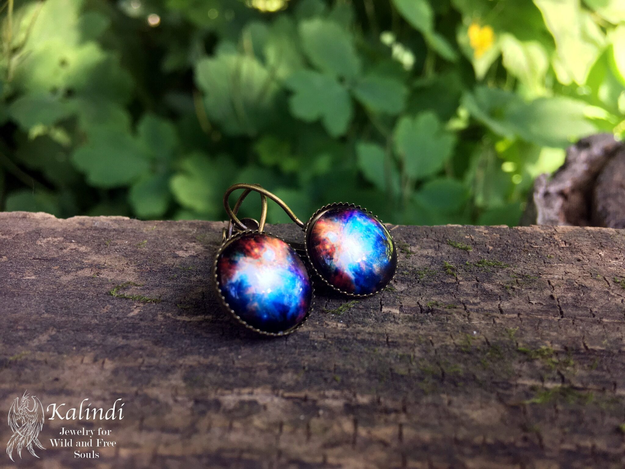 HANDMADE GALAXY EARRINGS