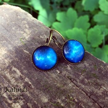 HANDMADE GALAXY EARRINGS