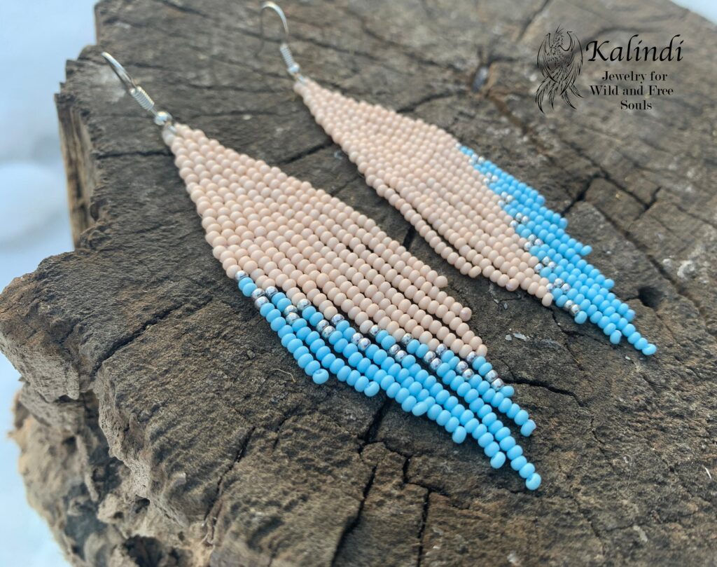 HANDMADE BEADED EARRINGS