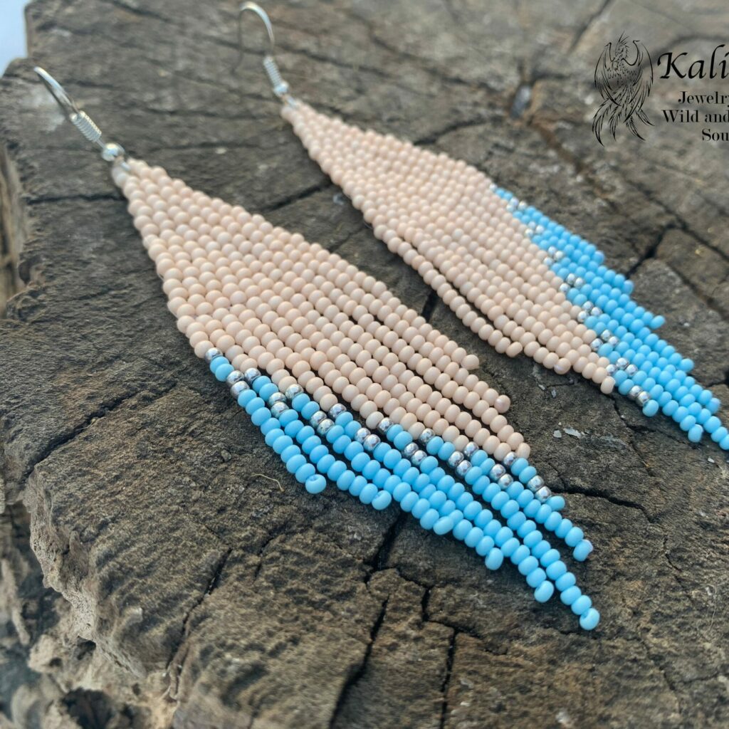 HANDMADE BEADED EARRINGS