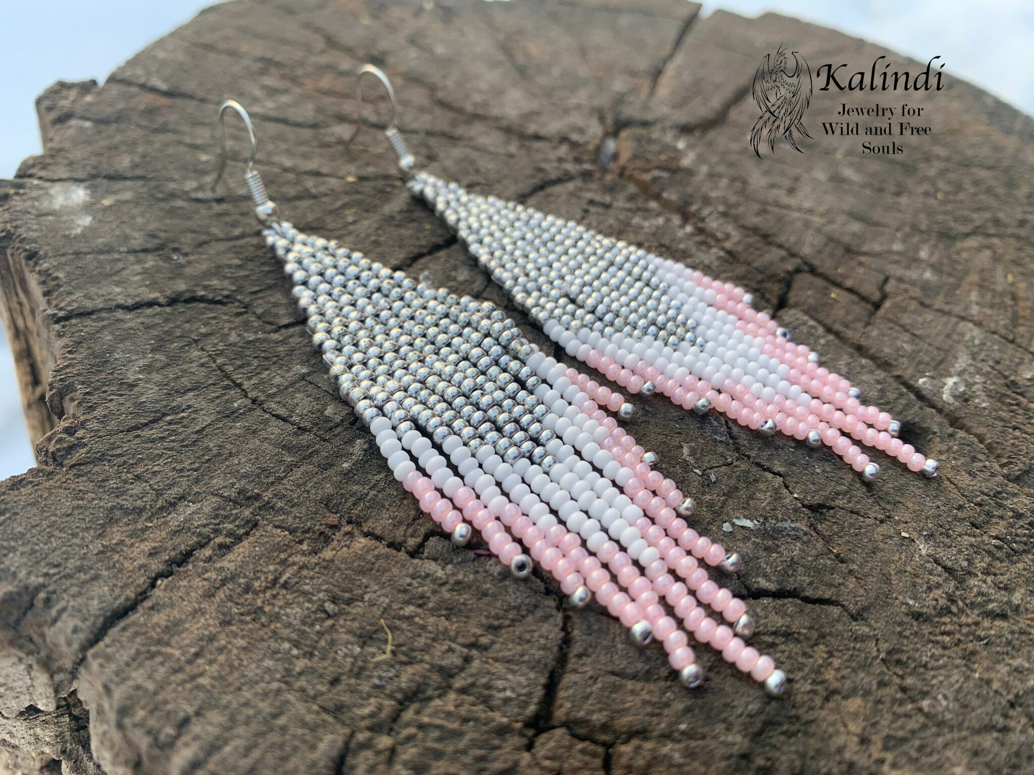 HANDMADE BEADED EARRINGS