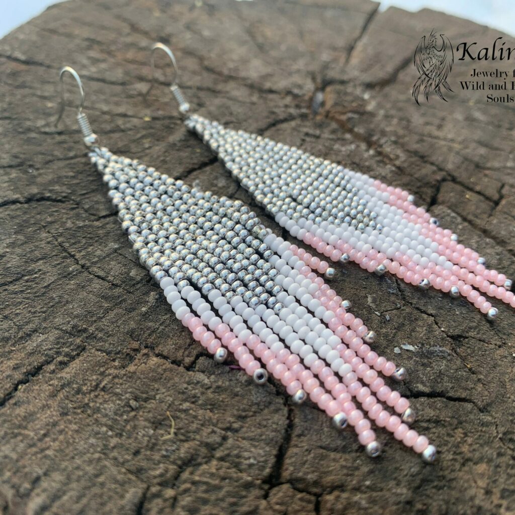 HANDMADE BEADED EARRINGS