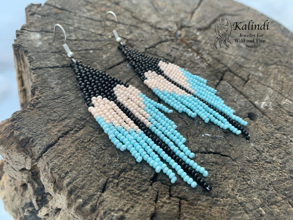 HANDMADE BEADED EARRINGS