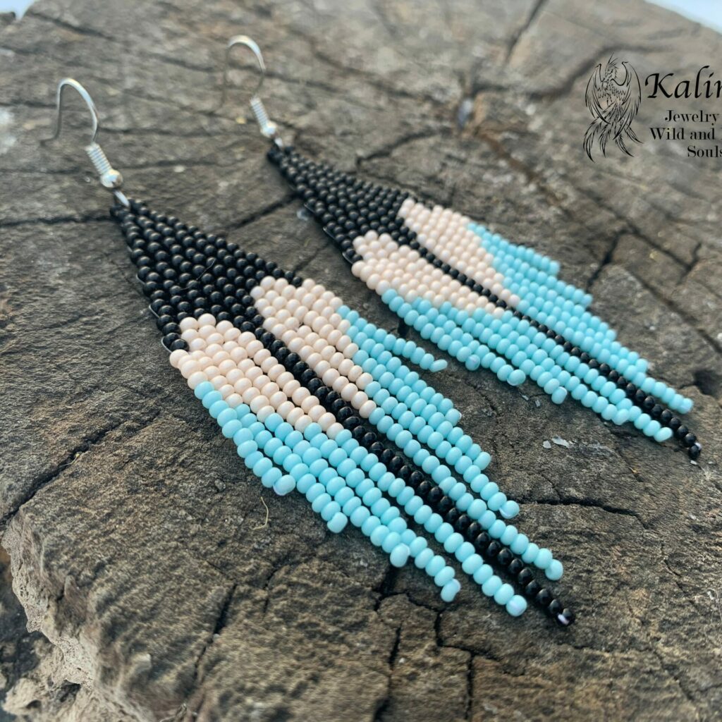 HANDMADE BEADED EARRINGS