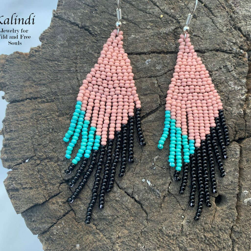 Handmade Beaded Earrings