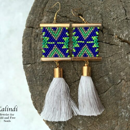 HANDMADE BEADED EARRINGS