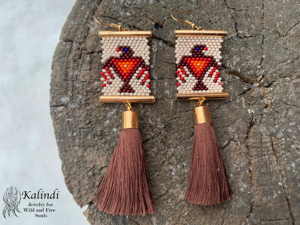 Handmade Eagle Earrings