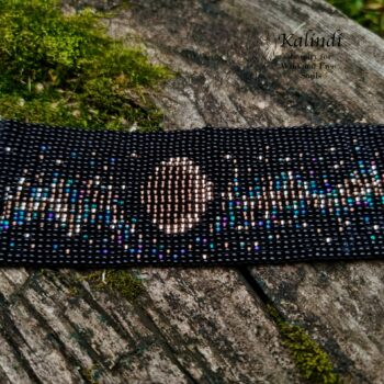 Beaded Bracelet Night Sky