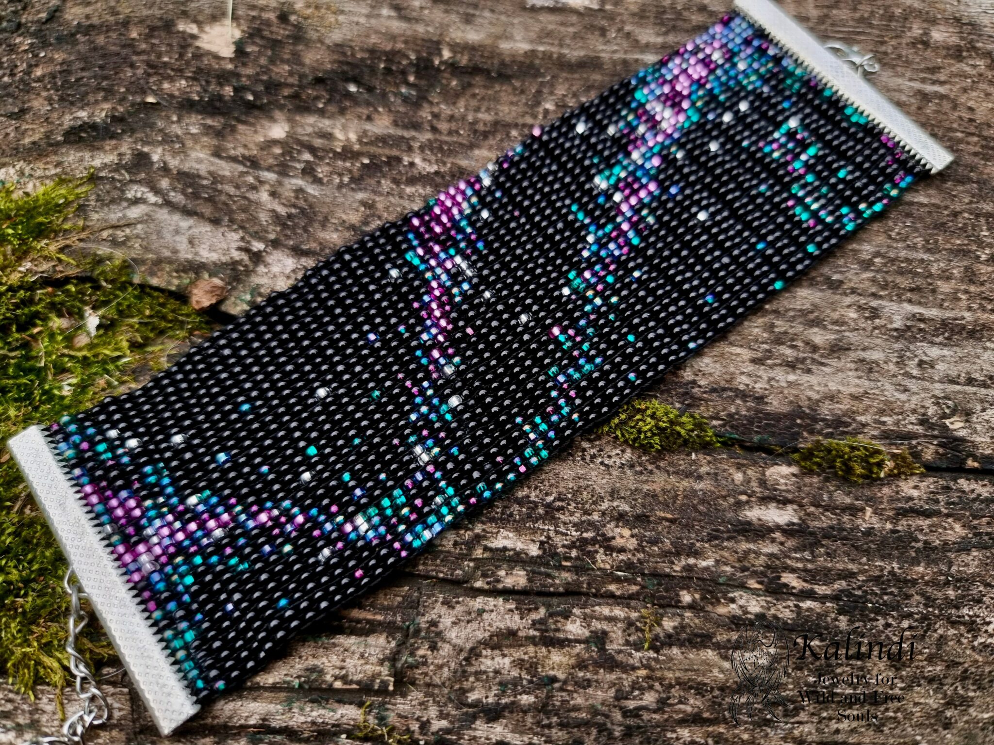 Cosmos beaded bracelet