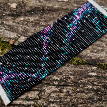 Cosmos beaded bracelet