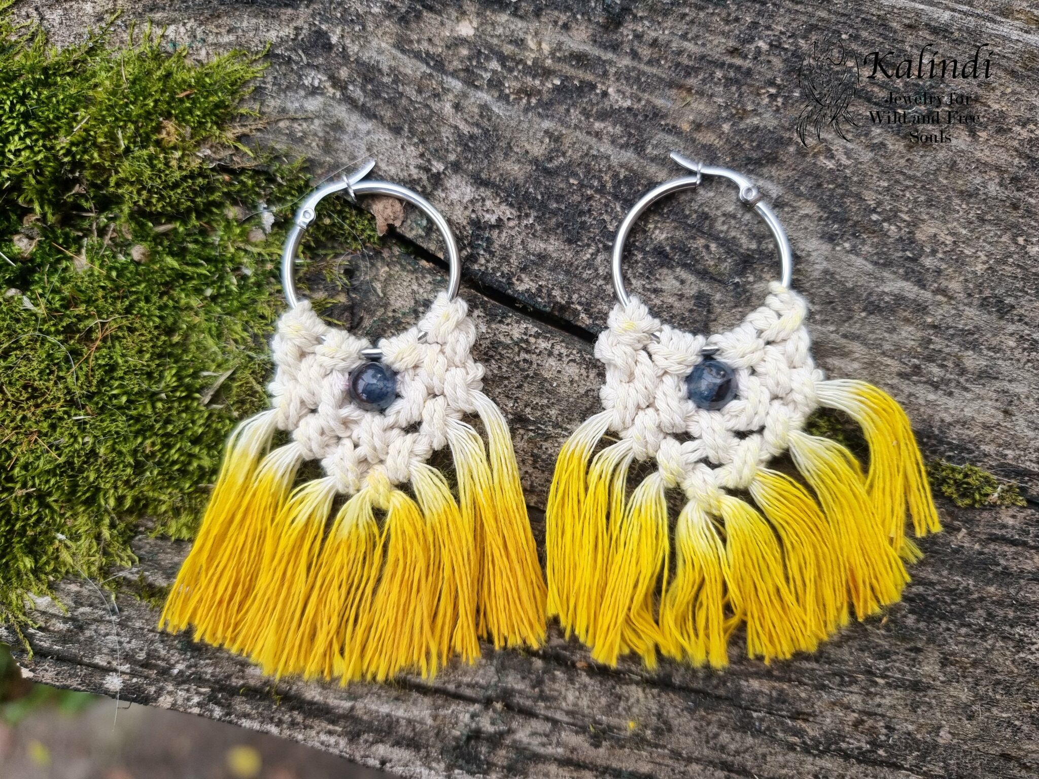 BOHEMIAN STYLE MACRAME EARRINGS