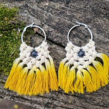 BOHEMIAN STYLE MACRAME EARRINGS