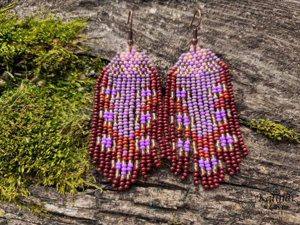 Handmade Beaded Earrings