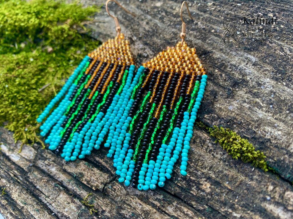 HANDMADE BEADED EARRINGS