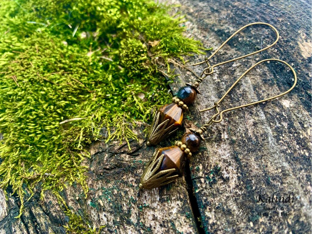 Tiger Eye Earrings