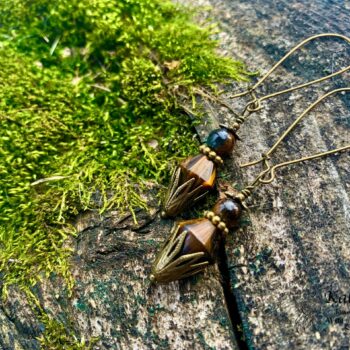 Tiger Eye Earrings