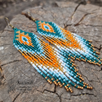 Handmade Beaded Earrings