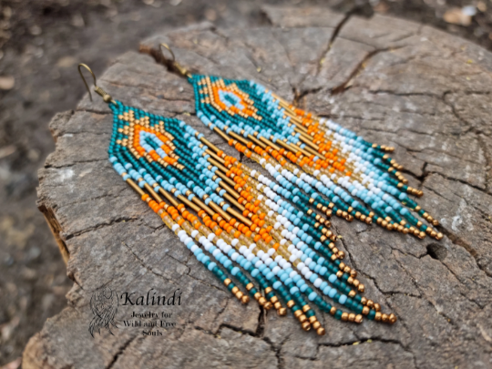 Handmade Beaded Earrings